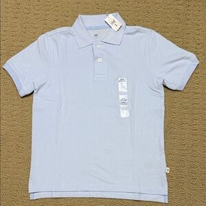 GAP Boy’s Sky Blue Polo Shirt, Size 8. NWT